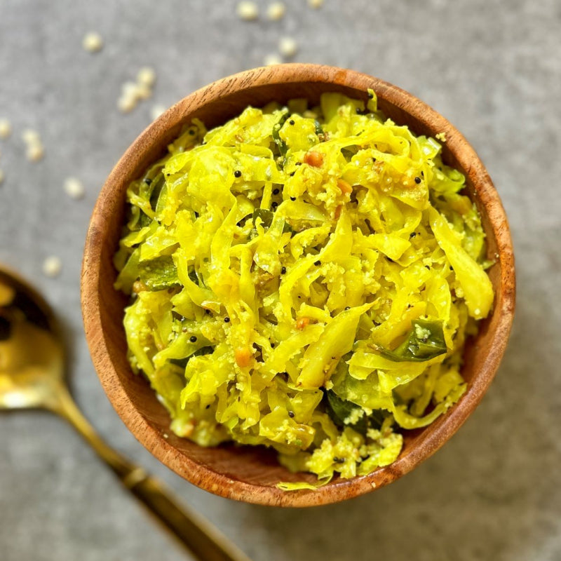 Cabbage & Coconut Thoran