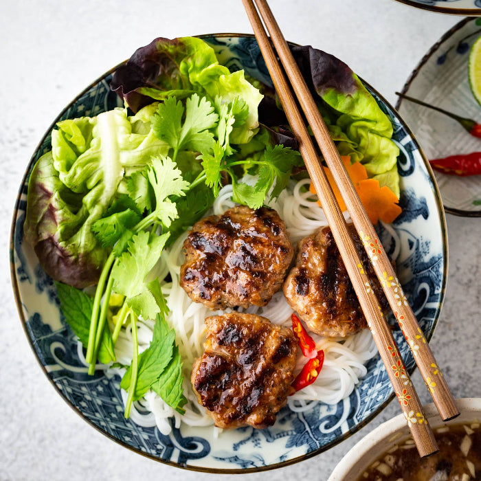 Bun Cha - Vietnamese Meatball Salad